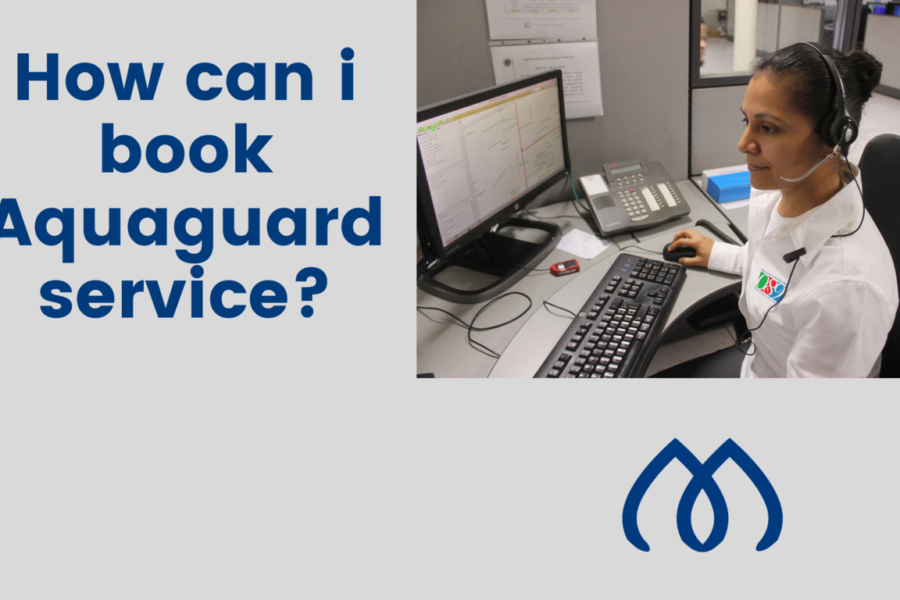 How can i book Aquaguard service